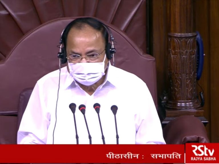 Eight Rajya Sabha MPs suspended for unruly behaviour, viral video clips show AAP’s Sanjay Singh hitting a Marshal on duty
