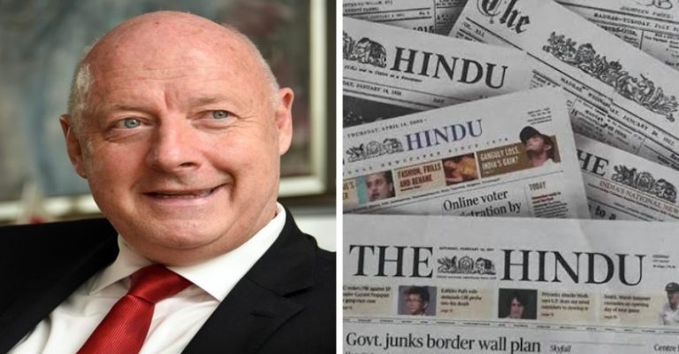 Denmark Ambassador to India calls out The Hindu for spreading fake news regarding comment by Danish PM over COVID-19 in India