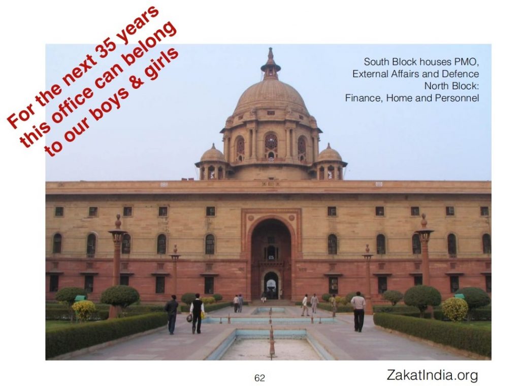 Zakat Foundation urges Muslims to capture the Government of India through the bureaucracy