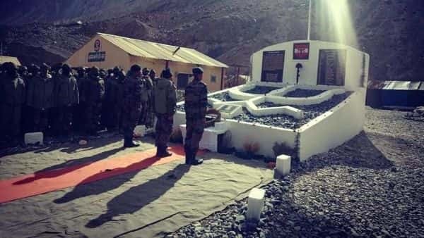 New war memorial built in DBO, Ladakh, to commemorate the sacrifices of 20 soldiers who died fighting Chinese PLA in Galwan Valley