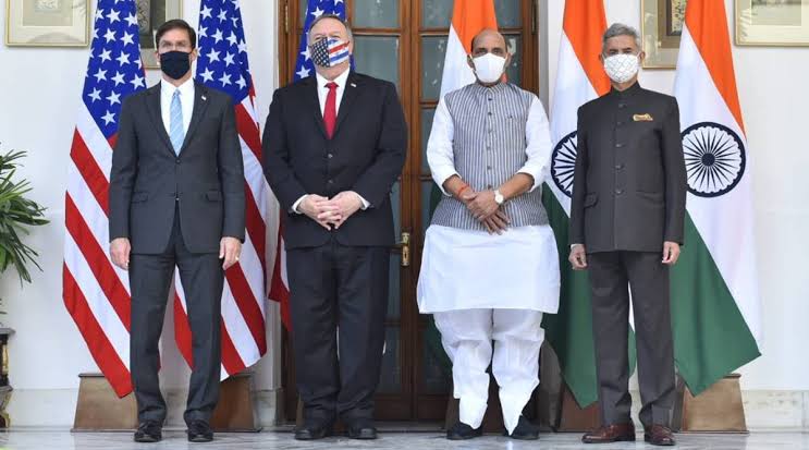 India-US 2+2 talks: Geo-spatial defence pact signed, US extends its support to India amidst border aggression from China