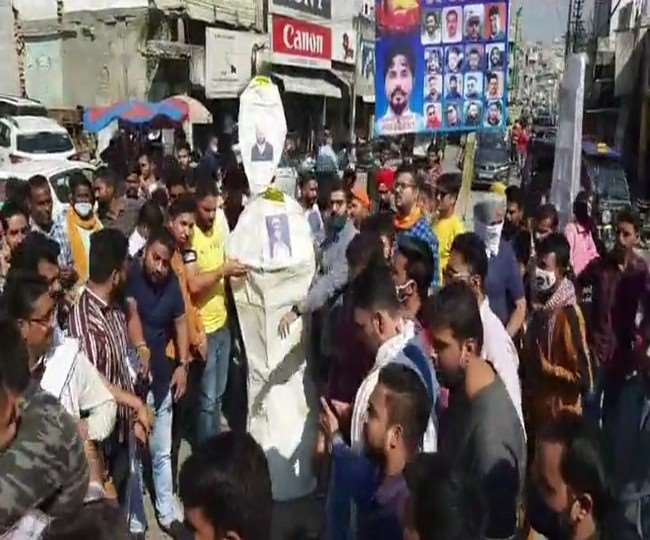 Miscreants burnt Lord Ram's effigy in Amritsar