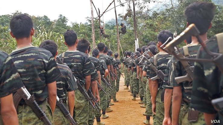 Myanmar military intensifies its crackdown against terror outfit Arakan Army in Rakhine