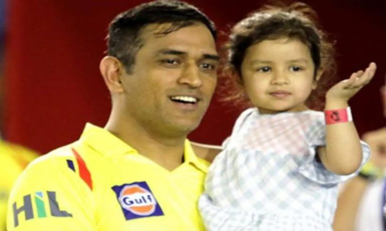 5-year-old daughter of Mahendra Singh Dhoni gets rape threats after his team loses IPL match against KKR