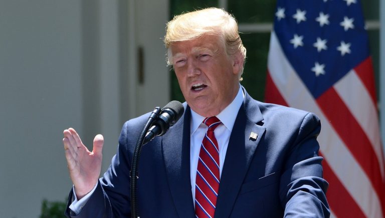 Did US President Donald Trump just share a satire article believing to be real news? Maybe not.