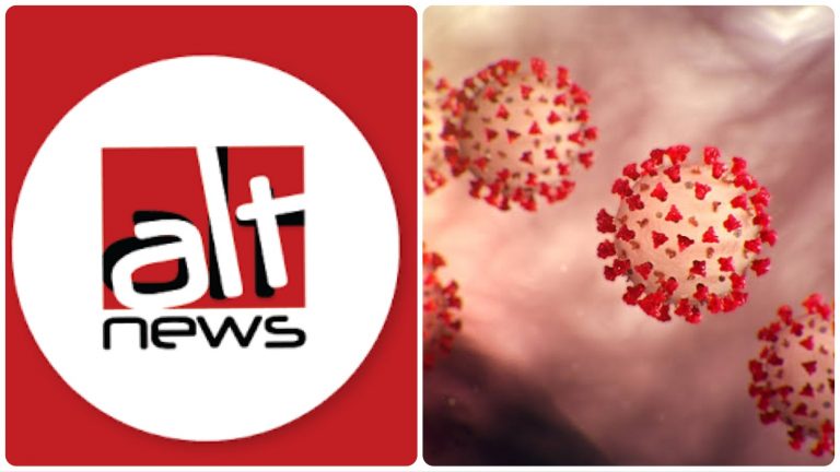 Alt News selectively cites coronavirus statistics to criticise PM Modi alleging he used selective data
