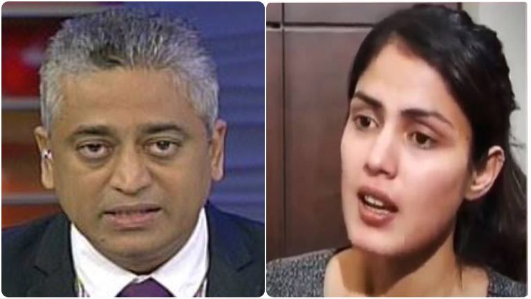 Rajdeep Sardesai and India Today secure a gag order against social media user who had said they took 8 crores for Rhea interview