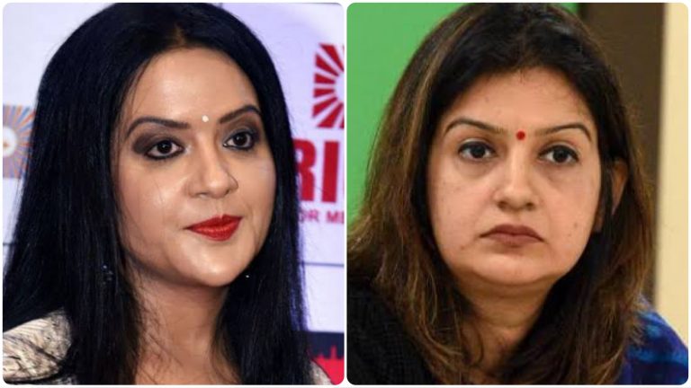 War of words between Amruta Fadnavis and Priyanka Chaturvedi over shifting of police bank accounts, former slams the Shiv Sena leader calling her ‘dal badlu’