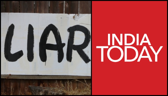 India Today lies and twists statement by a ‘dara hua witness’ to attack Republic TV with claims the witness never made