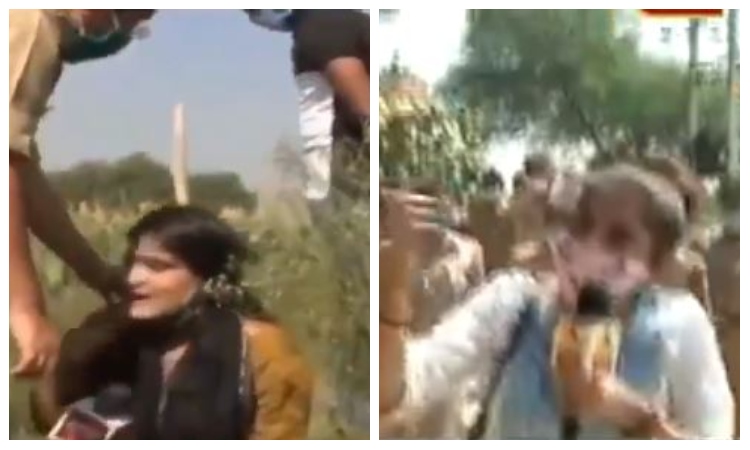 Five visuals that show the despicable conduct of the media while covering the Hathras incident