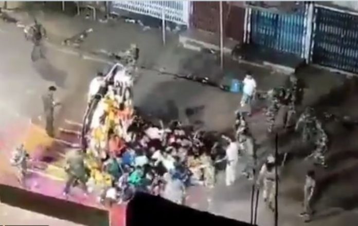 Munger Police had fired at the Durga Procession participants, says a report