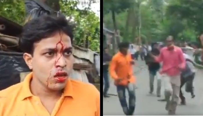 ‘Bombs hurled, women karyakartas molested’: BJP pro-farm Bills rally attacked by TMC goons in West Bengal, Dilip Ghosh alleges political terrorism