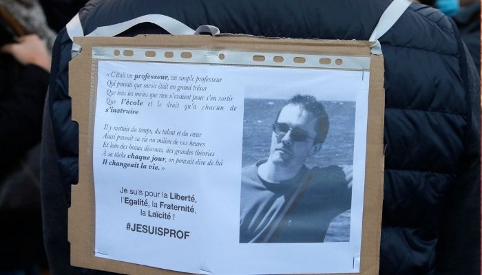 Paris beheading case: Victim Samuel Paty to be conferred France’s highest order, mosque to be shut down