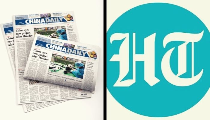 After The Hindu, Indian newspaper Hindustan Times publishes Chinese propaganda supplement amidst border standoff