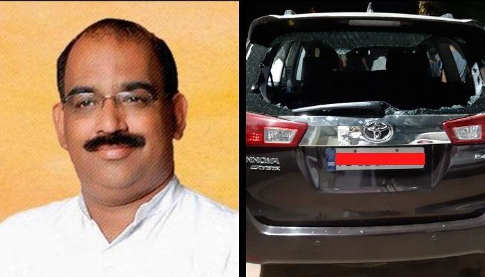 Convoy of Punjab BJP Chief Ashwani Sharma attacked by miscreants, party suspects Congress hand