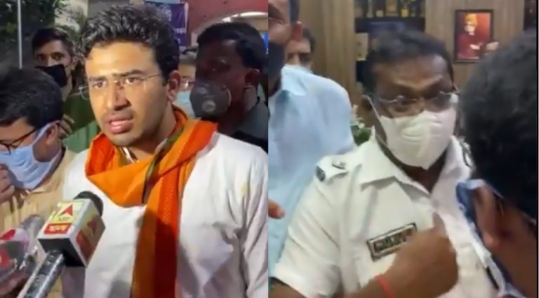 BJP leader Tejasvi Surya to move a breach of privilege motion after MPs manhandled by West Bengal police