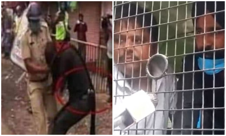 Watch: West Bengal police pull off the turban of an on-duty Sikh security official while assaulting him