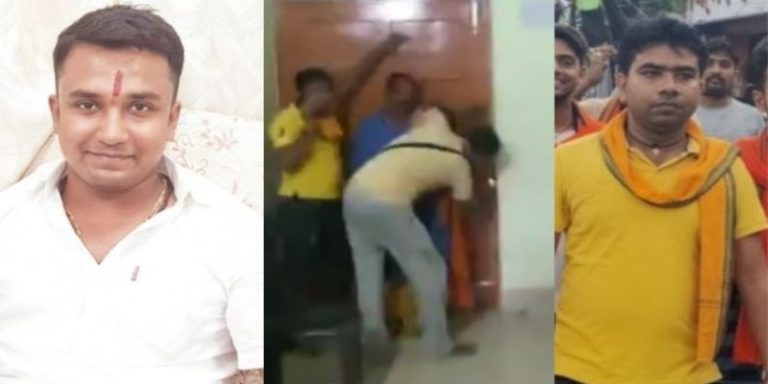 Begulsarai: Mob tried to lynch Bajrang Dal workers trying to protect a woman from abusive husband Aftab, around 400 gathered with weapons