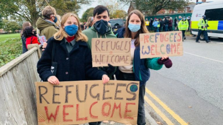 Did French teacher Samuel Patty, who was beheaded by a migrant Islamist terrorist, attend a rally welcoming refugees to France? Read details