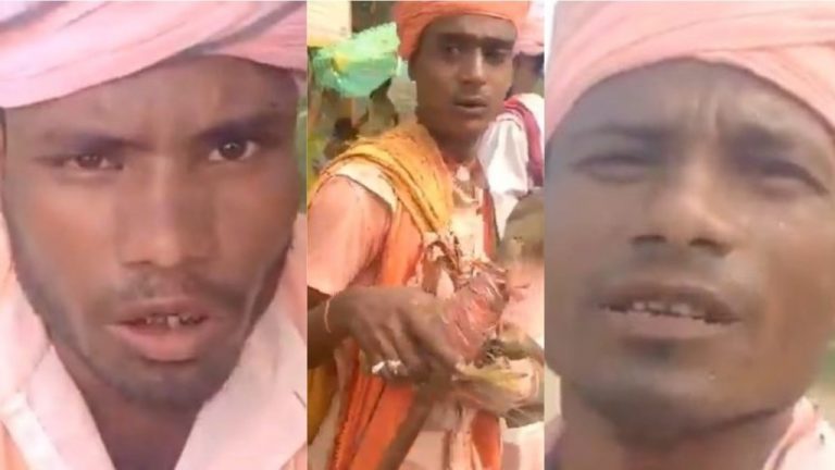Watch: Three Muslims roam around dressing up like Hindu Sadhus, reveal true identity when threatened