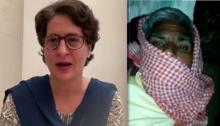 Hathras case gets politicised: Priyanka Gandhi Vadra shares video of the victim’s father where he is being prompted to demand ‘court monitored CBI probe’