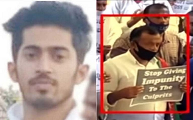Karnataka: Days after son arrested for sexually harassing a Dalit woman, SDPI leader participates in protests against Hathras incident