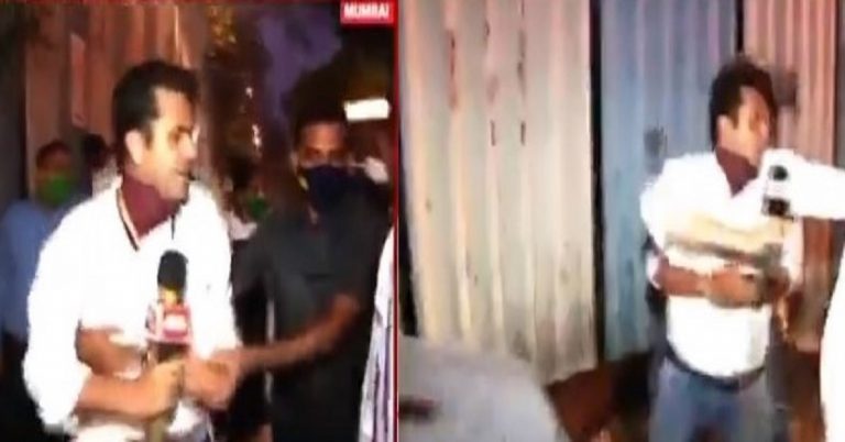 ‘Why are you giving us this treatment’: Watch India Today journalist losing his mental balance trying to heckle Arnab Goswami