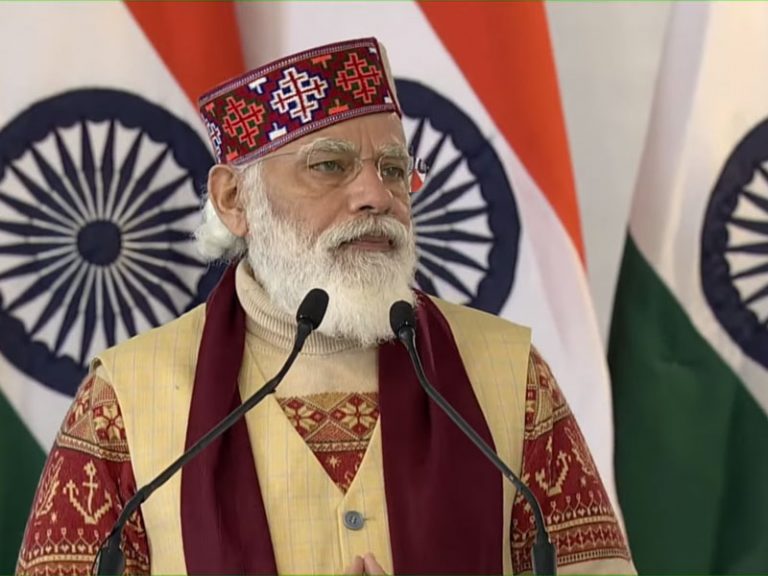 Watch: PM Modi pauses his speech at Manali after a woman security personnel faints, asks his medical team to attend her