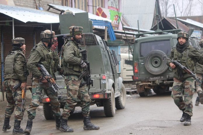 terrorists killed in encounter in Pulwama