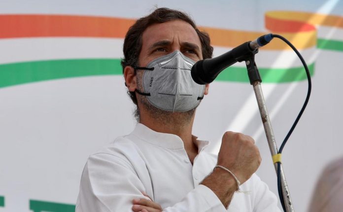Congress leader Rahul Gandhi indulged in fear-mongering over the recently passed Farm bills in a rally in Punjab