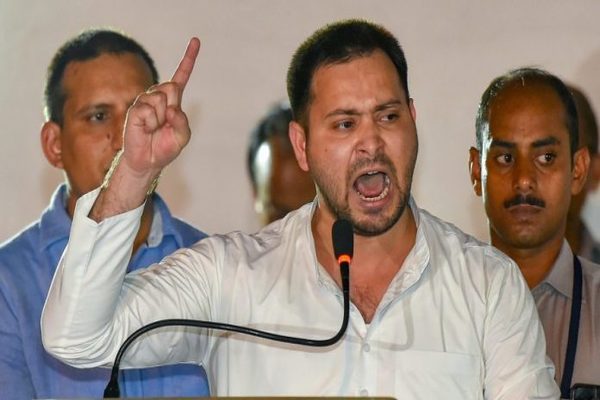 Tejashwi Yadav blame s EVM for defeat
