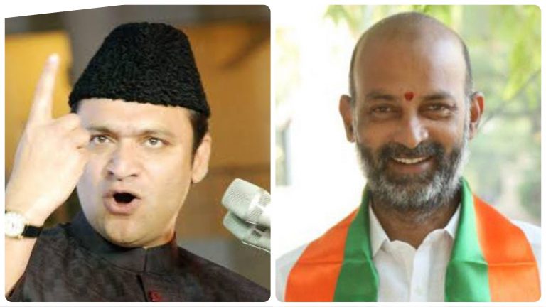 GHMC polls: After verbal duel over Narsimha Rao, Akbaruddin Owaisi and Telangana BJP president booked