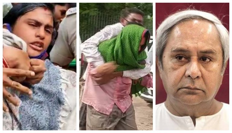 A couple tries to self-immolate outside Odisha assembly, alleges police inaction in their child’s murder case as suspect belongs to ruling BJD