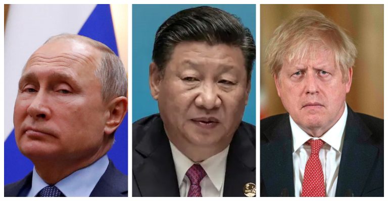 The UK and Russia steer away from China, emphasise on the use of domestic equipment by tech companies, 5G mobile networks