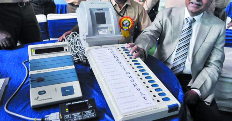 Election Commission dismisses fake news shared by Prashant Bhushan in Supreme Court that EVMs are recording extra vote for BJP in mock polls