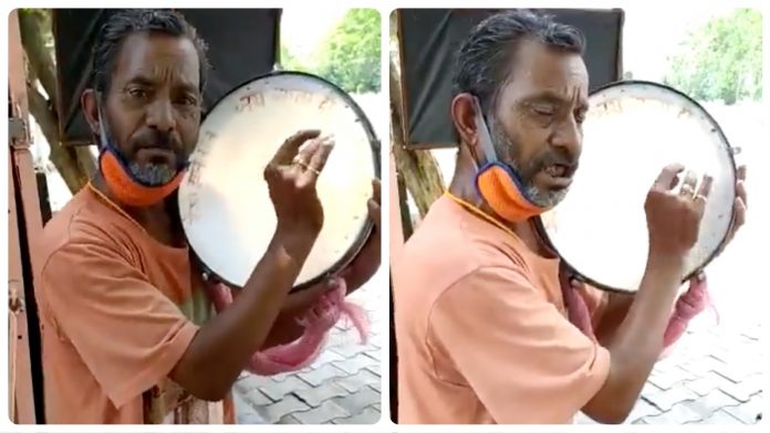 Viral video of a man singing a mellifluous song to create awareness about coronavirus cases goes viral