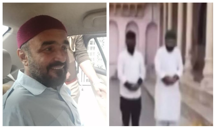 Faizal Khan, one of the four booked for offering Namaz at the Mathura temple despite the objection of devotees, arrested in Delhi