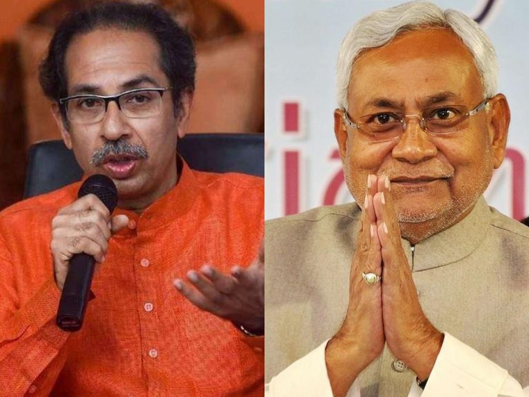 ‘Gold medal for wrestler who lost the bout’: Shiv Sena mouthpiece slams Nitish Kumar, forgets about how Uddhav Thackeray became CM