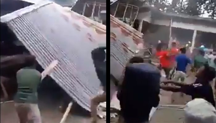 Bangladesh: Muslim mob attacks, burns houses of Hindus over a Facebook post about Charlie Hebdo cartoons