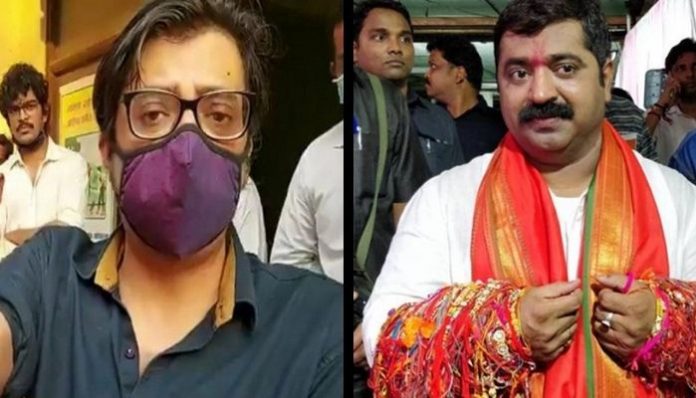 Mumbai: Cops detain BJP leader Ram Kadam seeking release of Arnab Goswami