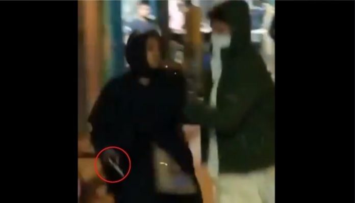 Delhi: Burkha-clad woman Nusrat fires gunshots a shop after a brawl, arrested by cops