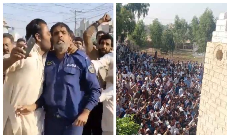 Watch: Guard who killed a bank manager over ‘blasphemy’ in Pakistan greeted by Islamists with cheers and kisses