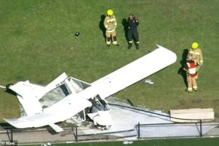 Australia: Light plane carrying two passengers crashes 30 kms from hotel where Indian cricket team is quarantined ahead of ODI