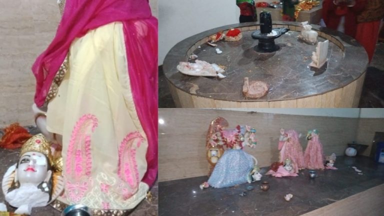 Delhi: Dozens of idols in a temple in Begumpur vandalised, locals heard someone shouting ‘beheaded, beheaded’