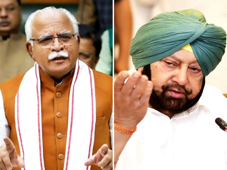 Farmer protests: Haryana CM ML Khattar asks Punjab CM Amarinder Singh to stop inciting farmers