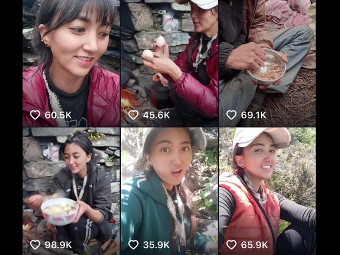 Lhamo, a popular Tibetan influencer, was murdered by her partner recently