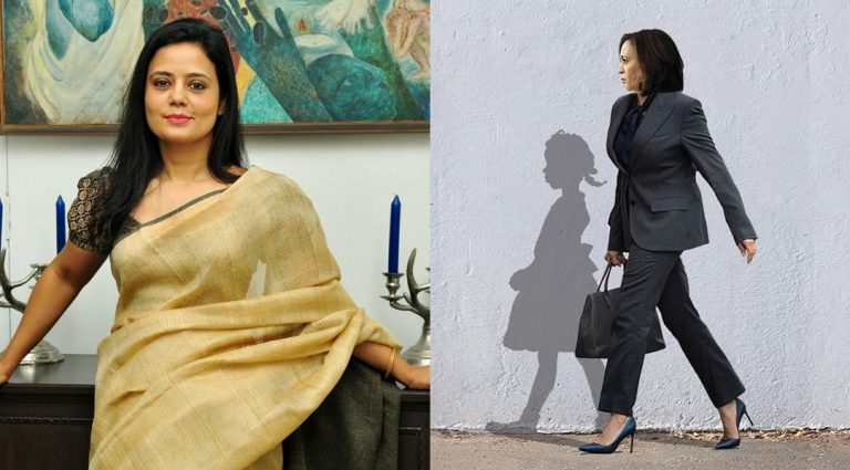 TMC MP Mahua Moitra caught ‘stealing’ content again, this time to congratulate Kamala Harris