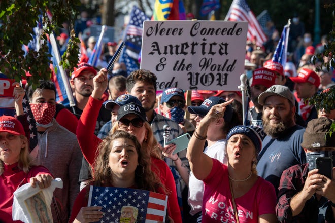 Antifa attack Million MAGA March attendees