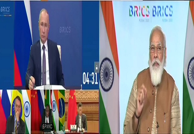 PM Modi at BRICS