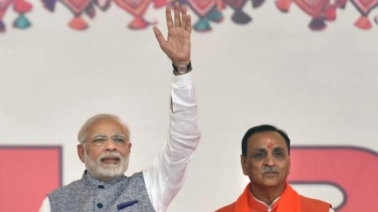 BJP headed for a landslide victory in Gujarat by-polls, leads in all 8 seats: Details of seats and vote-share